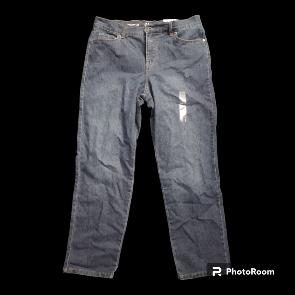 NWT Style & Co Straight Leg  Jeans  Size 16 - Picture 2 of 5